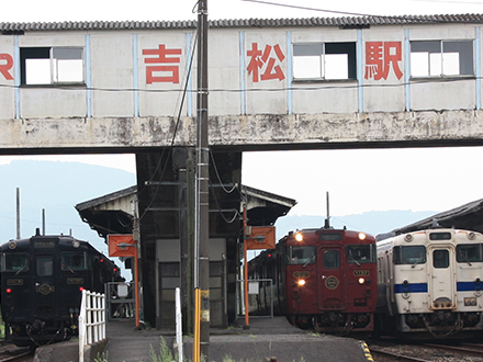 吉松駅 鹿児島 のんびり鉄道みやざき